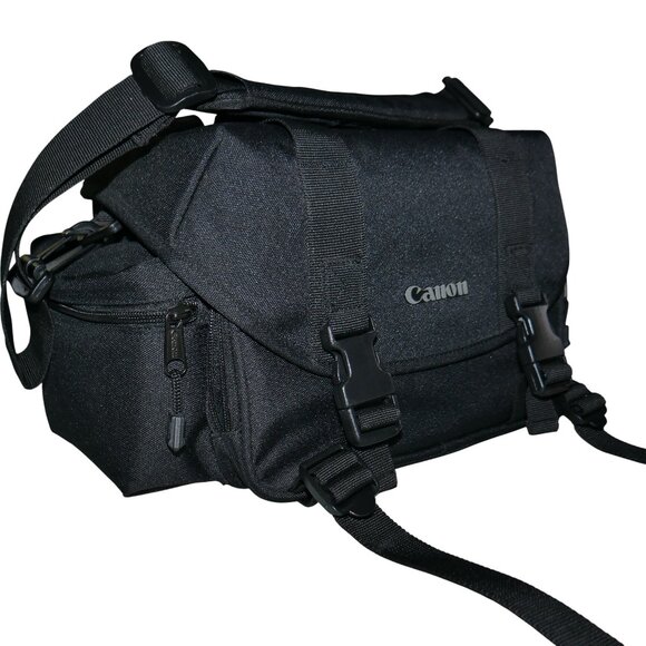Canon Digital Gadget Bag DSLR EOS Rebel Travel Carry Case With Shoulder Strap - Picture 2 of 12